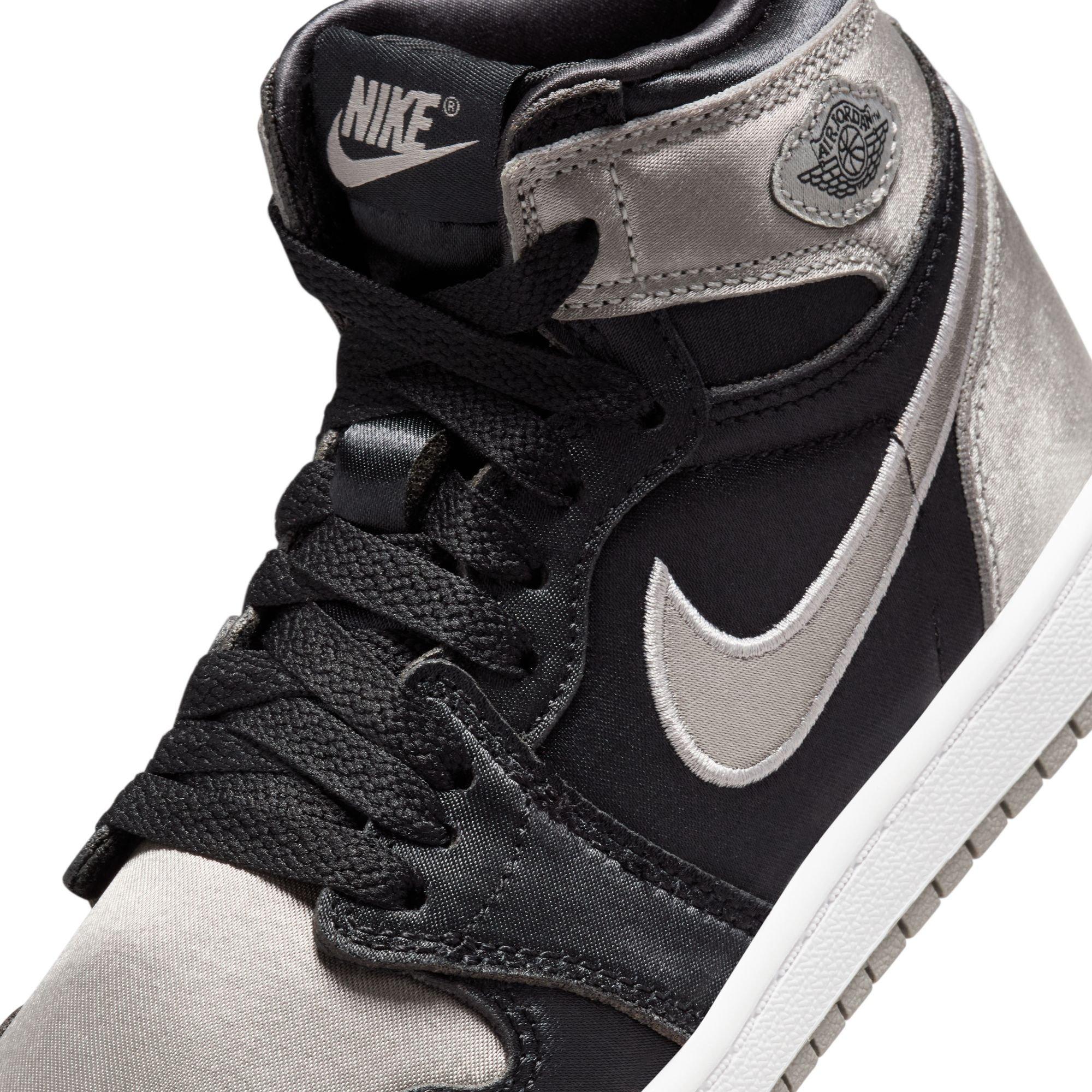 Jordan 1 Retro High OG Satin Shadow Preschool Girls Shoe